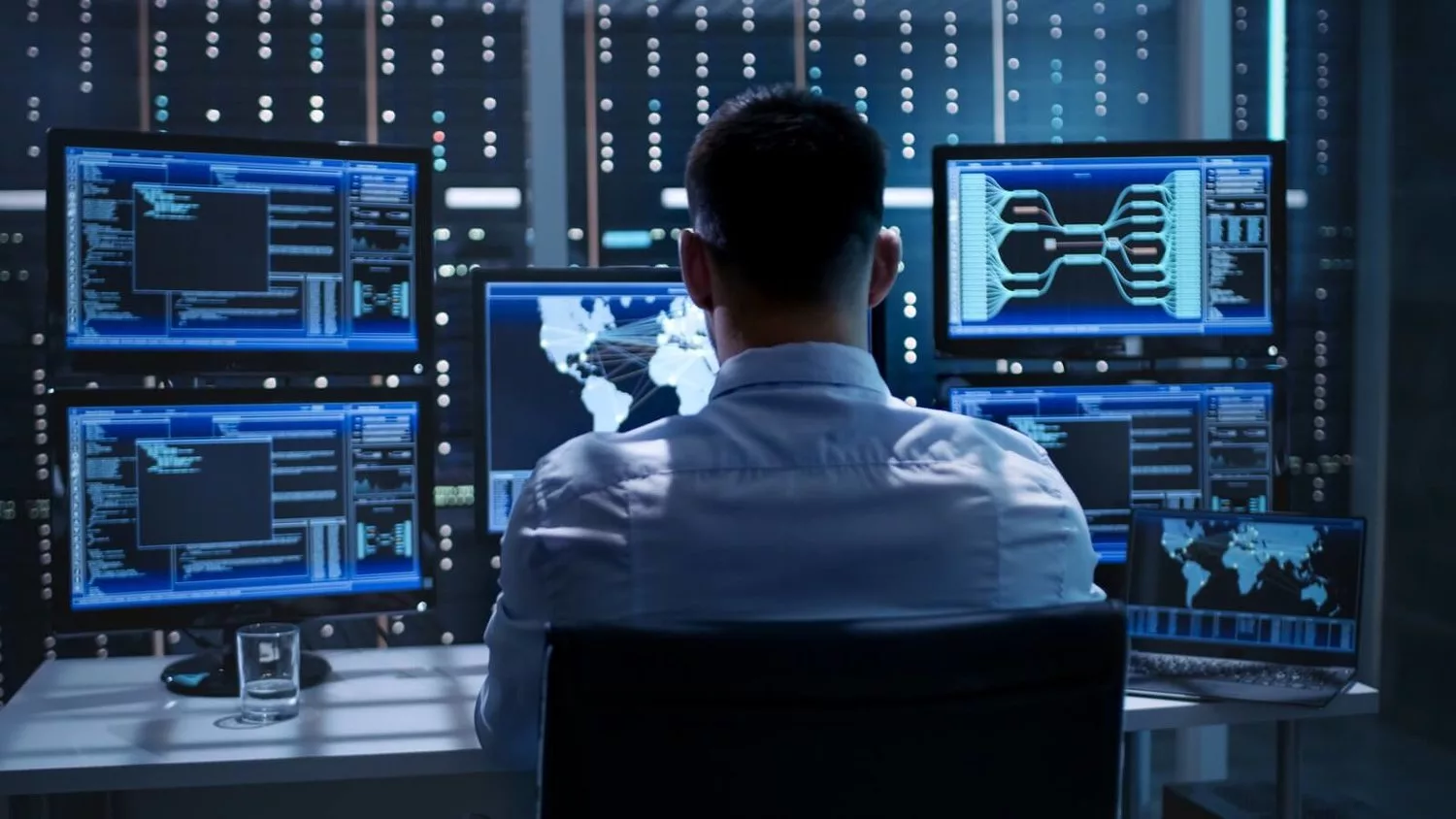 Mainframe production monitoring visual