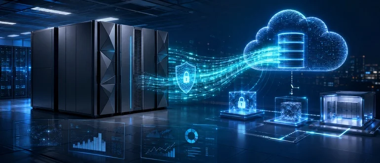 Mainframe resilience and problem-solving visual