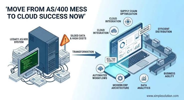 AS/400 modernization context visual
