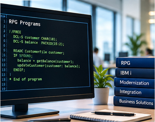 RPG modernization and managed-services visual