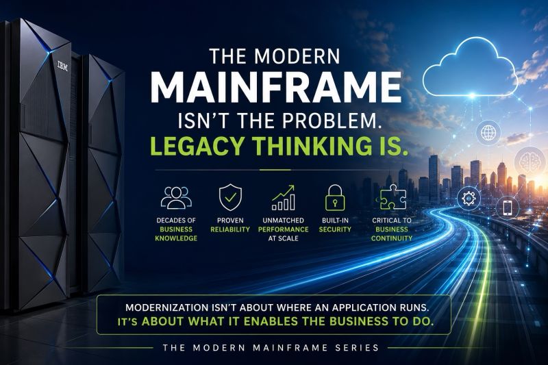 Mainframe modernization architecture